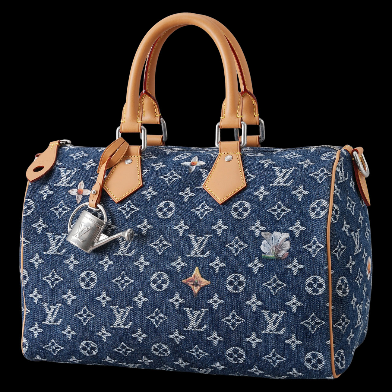 LOUIS VUITTON(USED)루이비통 M27556 데님 스피디 30 반둘리에